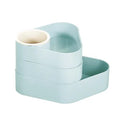 Macaron Series 3 Tier Rotating Organizer(Blue)