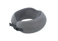 Compact Adjustable Memory Foam Neck Pillow(Gray)