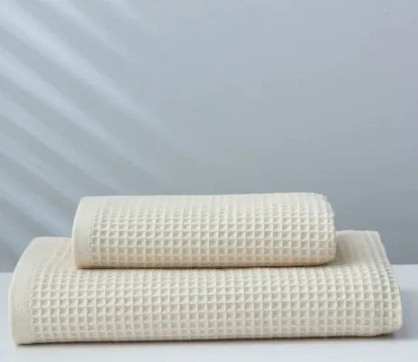 Waffle Weave Series Kids Towel(Beige)