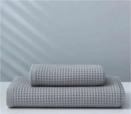 Waffle Weave Series Kids Towel(Gray)