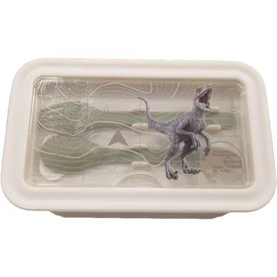 Jurassic World Collection Compartments Lunch Box 1100mL(Beige)
