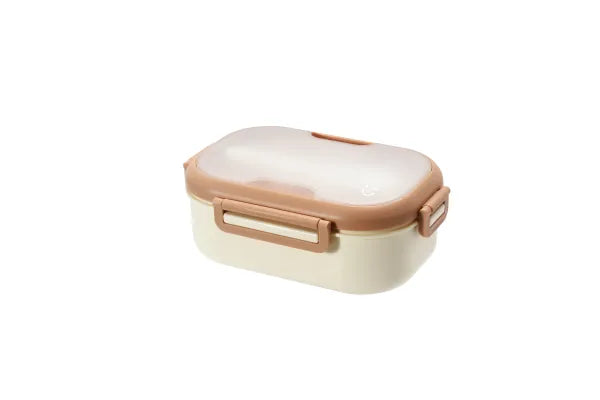 Oval Single-Layer Lunch Box 920mL(Beige)