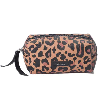 Animal Pattern Cosmetic Bag(Brown)
