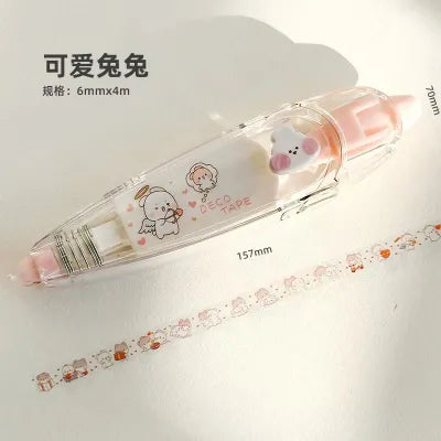 Retractable Decoration Tape (Cute Bunny)