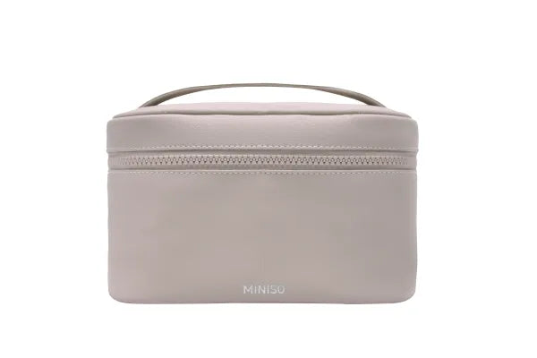 Minimalist Handheld Cosmetic Bag (Apricot)
