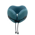 Drawstring Memory Foam Neck Pillow(Green)