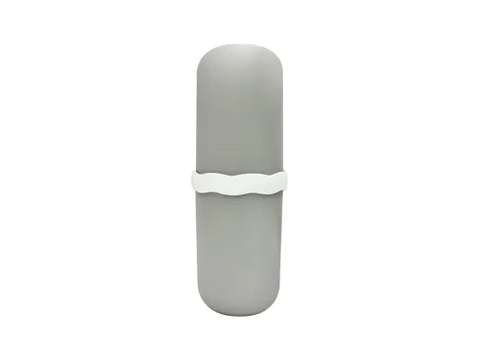 Toothbrush Holder and Rinsing Cup Set(Gray)