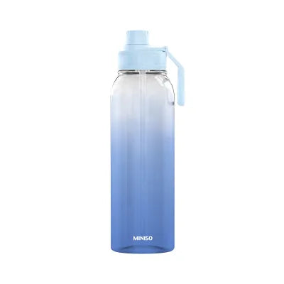 Dopamine Sports Straw Plastic Bottle 1000mL(Blue)