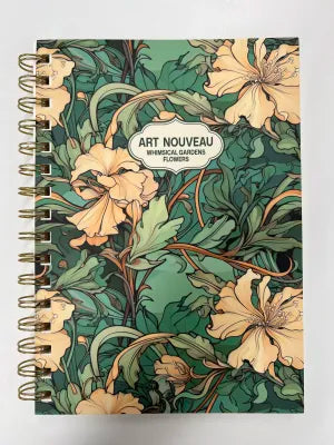 Art Garden Collection A5 Wire-bound Book (Green) (100 Sheets)
