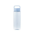 Solid Color Portable Plastic Bottle with Handle 500mL(Blue)