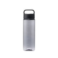 Solid Color Portable Plastic Bottle with Handle 500mL(Black)