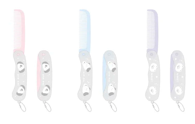 Animal Series Portable Folding Comb