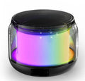 Portable Wireless Speaker with Colorful Lights  Model: A64(Black)