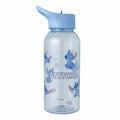 Disney Lilo & Stitch Collection Plastic Bottle with Handle and Straw (1000mL)(Stitch)