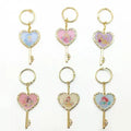Disney Princess Collection Heart Metal Keychain