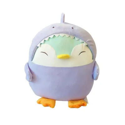 Hoodie Penguin Plush Toy 32CM(Shark)