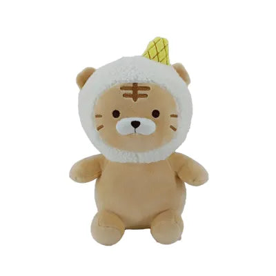 Ice Cream Tiger Plush Toy 24CM(Brown)