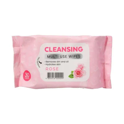 Miniso Cleansing Multi Use Wipes 30 Sheets(Rose)