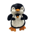 Miniso Parent-Child Penguin Plush Toy 40CM(Black)