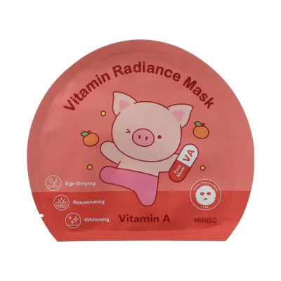 MINI FAMILY Vitamin Radiance Mask(Vitamin A)
