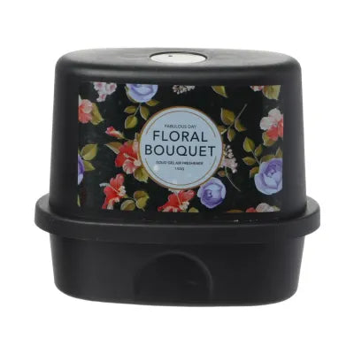 Fabulous Day Solid Gel Air Freshener 150G(Floral Bouquet,Black)