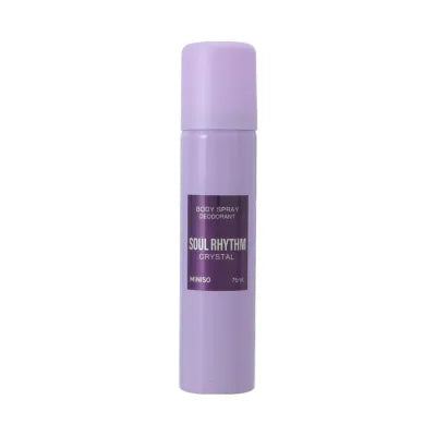Miniso Soul Rhythm Deodorant Body Spray 75ML(Crystal)