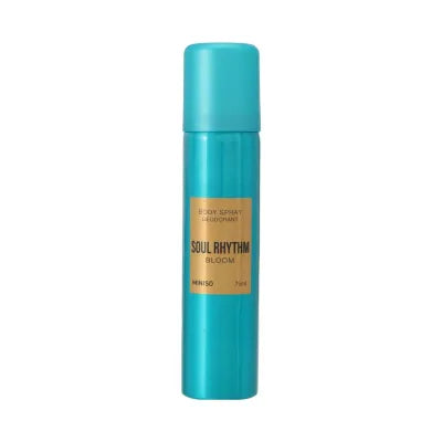 Miniso Soul Rhythm Deodorant Body Spray 75ML(Bloom)