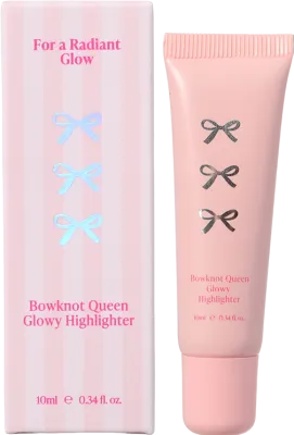 Miniso Bowknot Queen Glowy Highlighter(01Champagne)