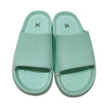 Simple and Lightweight Womens Bathroom Slippers(Mint Green, 37-38)