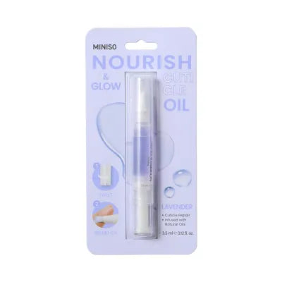 Miniso Nourish & Glow Cuticle Oil(Lavender)