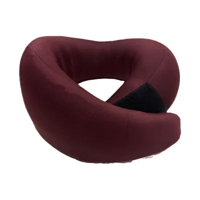 Miniso Travel Neck Pillow(Dark Maroon)