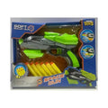 Miniso Space Gun with 6 Darts(Green)