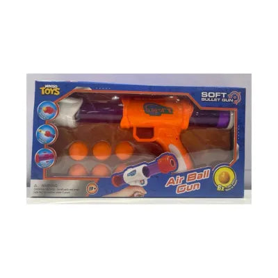Miniso Air Ball Gun with 6 Balls(Orange)