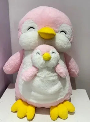 Miniso Parent-Child Penguin Plush Toy 40CM(Pink)