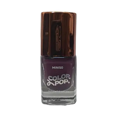 Miniso Color PoP Nail Polish((Plum Purple) P07)