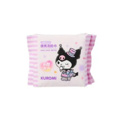 Kuromi Pearl Grain Texture Dry Wipes (25 Wipes)