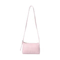 Solid Color Series Large Capacity Crossbody Bag (Light Pink)