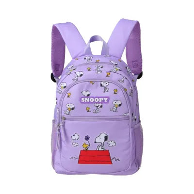 Snoopy Collection Students' Backpack(Purple)