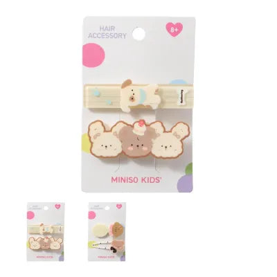 Fun Bear Series Hair Clips (2 pcs)