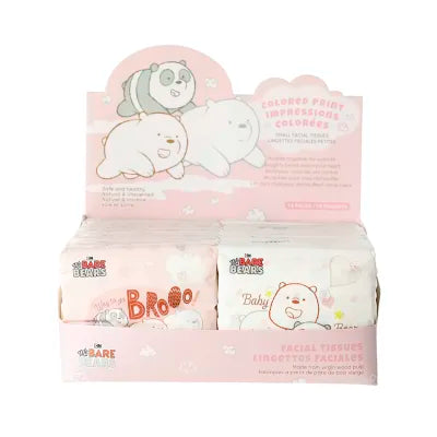 We Bare Bears Collection 4.0 Fragrance-free Facial Tissues with Prints (Heart)