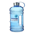 Large Capacity Plastic Cool Water Bottle with Handle and Strap for Sports, 2.2 L(Blue)