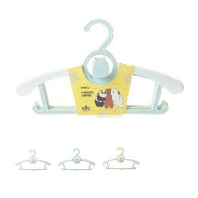 We Bare Bears Collection 4.0 Kids Clothes Hangers (3 pcs)