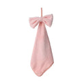 Pink Bowknot Hand Towel