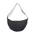 Half-Moon Crossbody Bag(Black)