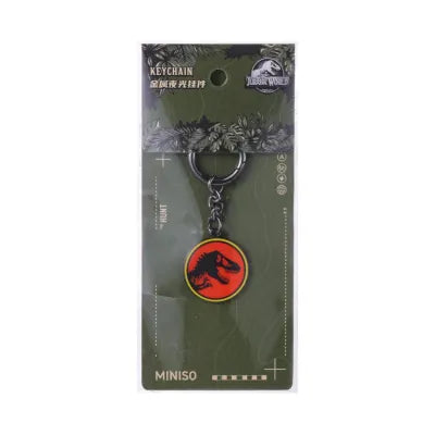 Jurassic World Metal Luminescent Keychain