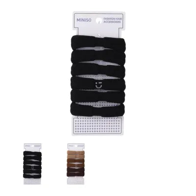 Basic Series Wide Hair Ties (6 pcs)