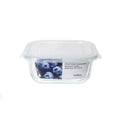 High Borosilicate Glass Food Container 530ml (Green)
