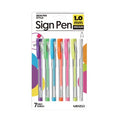 Colored Sign Pens 7 pcs