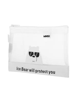 We Bare Bears- A6 Document Bag (Ice Bear)