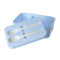 Large Capacity Rectangle Bento Box (1200mL)(Blue)